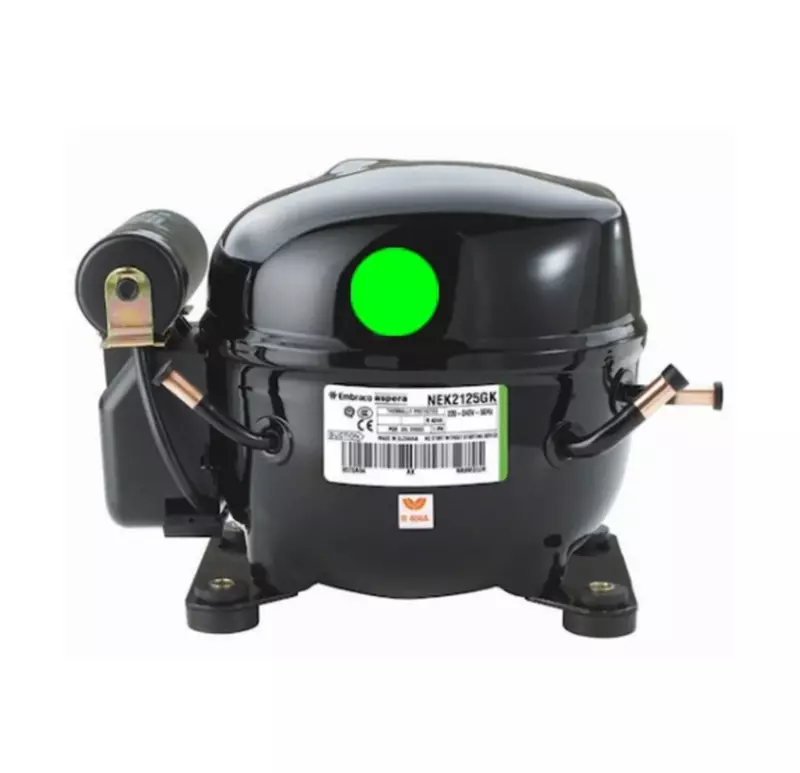 COMPRESOR HERMETICO EMBRACO 1 HP R404A LBP 220/1 - NT2178GKV-B