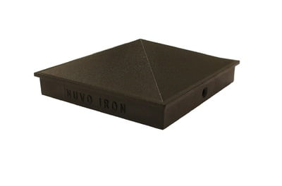Aluminum Black Pyramid Post Caps Aluminum Black Pyramid Post Caps