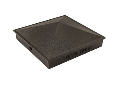 Aluminum Black Pyramid Post Caps Aluminum Black Pyramid Post Caps