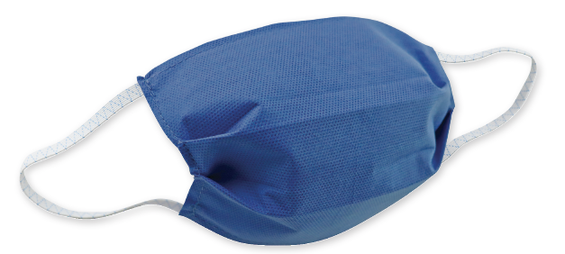 CUBRE BOCA AZUL LISO C/50 PZAS