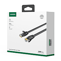 UGREEN NW102 Cat6 U/UTP Flat Ethernet Cable 2m - Black