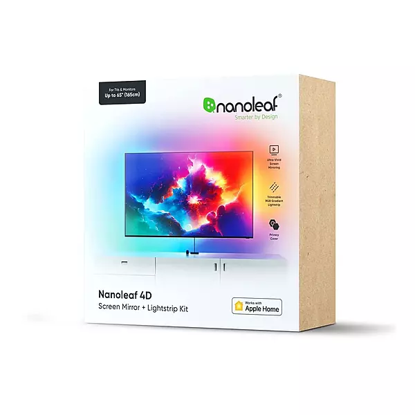 Nanoleaf 4D TV Screen Mirror Lightstrip SMK For TVs up to 65 inch 4m