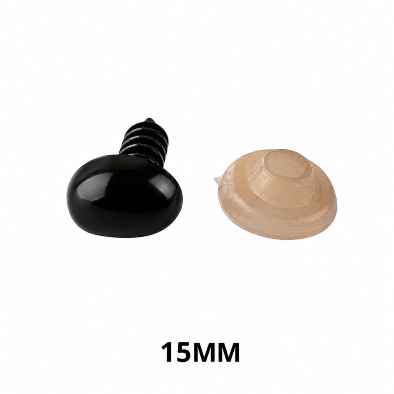 Nariz Plastica 15Mm Negra Pq*100 Paquete X 100 Unidades Nariz Plastica 15Mm Negra Pq*100 Paquete X 100 Unidades