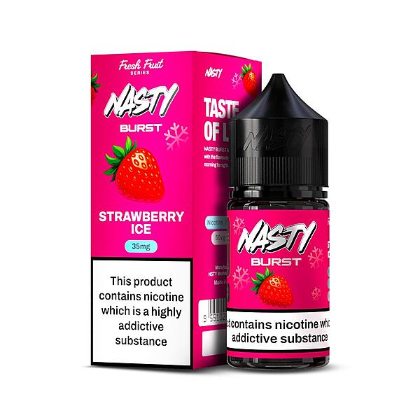 Nasty Salt Strawberry Ice 35MG 30ML Original - Hachi Tobacco Dubai UAE