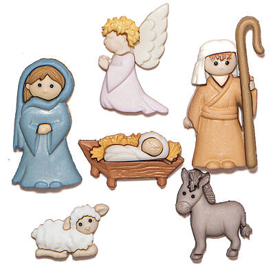 Bottoni Dress It Up Var. Nativity Bottoni Dress It Up Var. Nativity