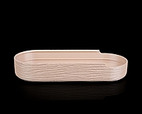 Natural Timber -3D Desk Organizer