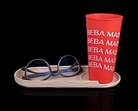 Natural Timber -3D Desk Organizer