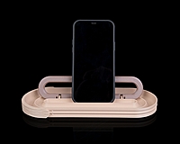 Natural Timber -3D Desk Organizer