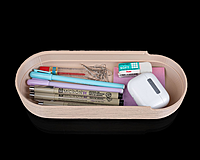 Natural Timber -3D Desk Organizer