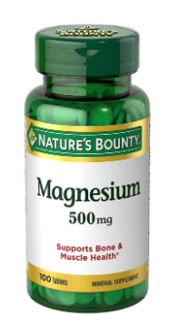 Nature's Bounty High Potency Magnesium 500 mg Tablets 100's