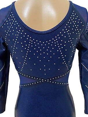 NAVY MYSTIQUE AND MESH LONG SLEEVE NAVY MYSTIQUE AND MESH LONG SLEEVE