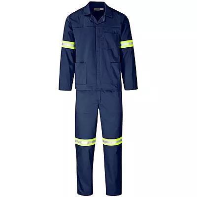 Hybrid Poly Cotton Conti Suit with Reflective