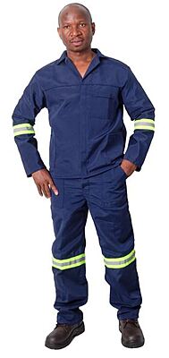 Hybrid Poly Cotton Conti Suit with Reflective