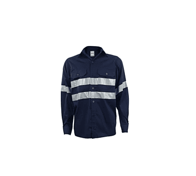 Vented Reflective Mining Shirt