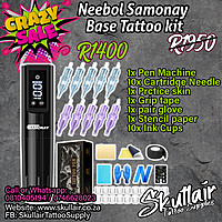 Neebol Samonay base tattoo kit 3.5mm stroke length wireless machine