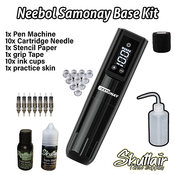 Neebol Samonay base tattoo kit 3.5mm stroke length wireless machine