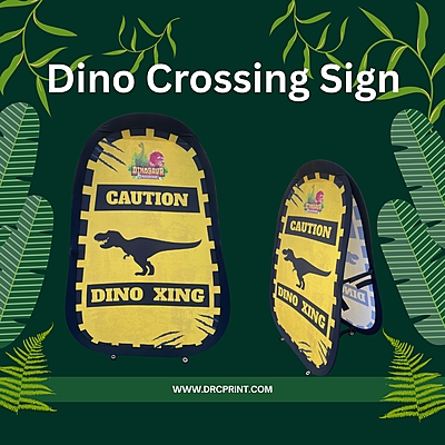 Dino Crossing (Pop Out Banner)
