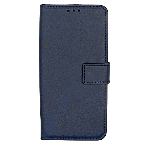 Etui Apple iPhone 16 Plus Bleu Marine Portefeuille Cuir