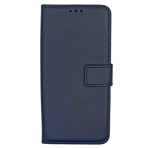 Etui Apple iPhone 16 Plus Bleu Marine Portefeuille Cuir