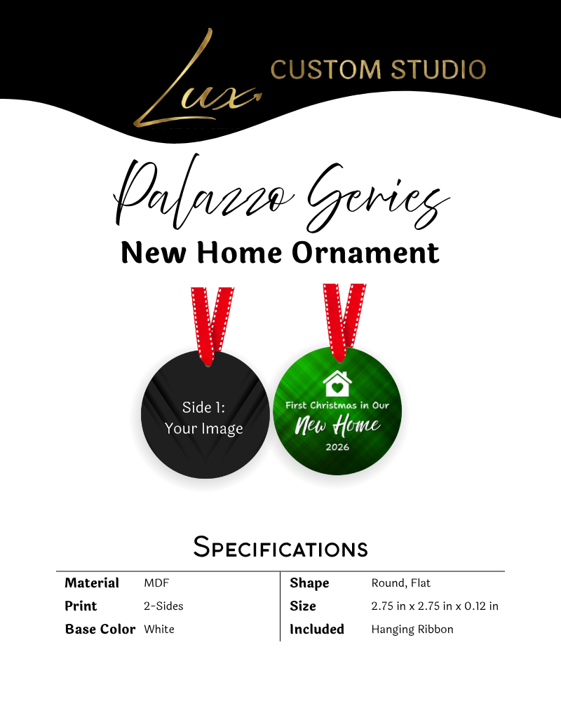 Palazzo Series New Home Ornament