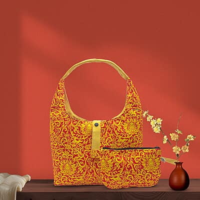 Túi Đeo Vai Họa Tiết Truyền Thống - Thủ Công, Vải In Họa Tiết Túi Đeo Vai Họa Tiết Truyền Thống - Thủ Công, Vải In Họa Tiết