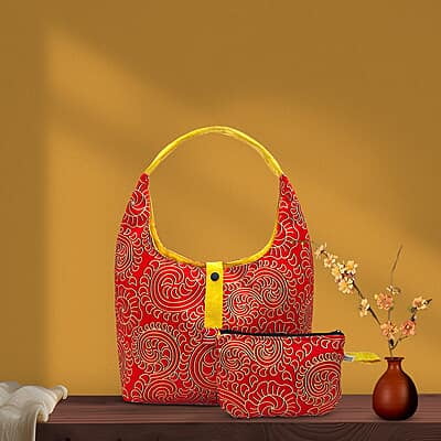 Túi Đeo Vai Họa Tiết Truyền Thống - Thủ Công, Vải In Họa Tiết Túi Đeo Vai Họa Tiết Truyền Thống - Thủ Công, Vải In Họa Tiết