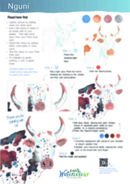 Nguni Instruction Poster