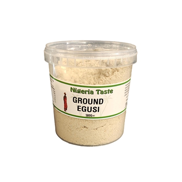 23701     Nigeria Taste Ground Egusi Jar 500gx6