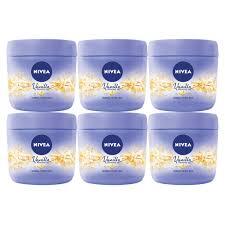 Nivea Body Lotion Vanilla Almond 6x400ml