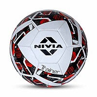 Nivia - Trainer Football (HS 32P) - White/Black - 4 Nivia - Trainer Football (HS 32P) - White/Black - 4