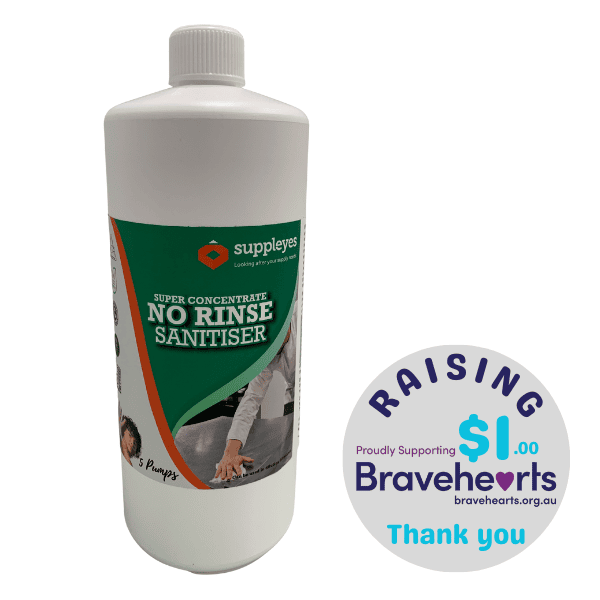 Suppleyes Super Concentrate No Rinse Sanitiser