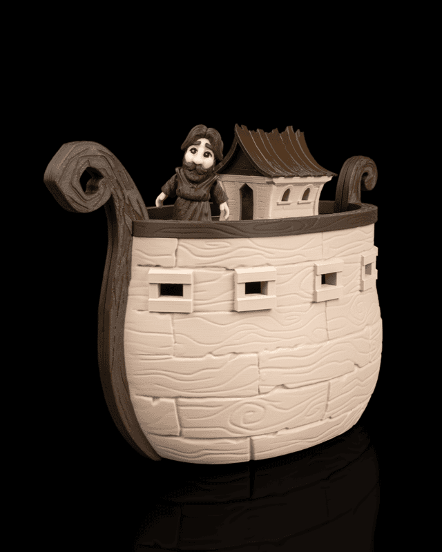 Noahs Ark - 3D Printed Toy Boat