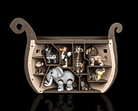 Noahs Ark - 3D Printed Toy Boat