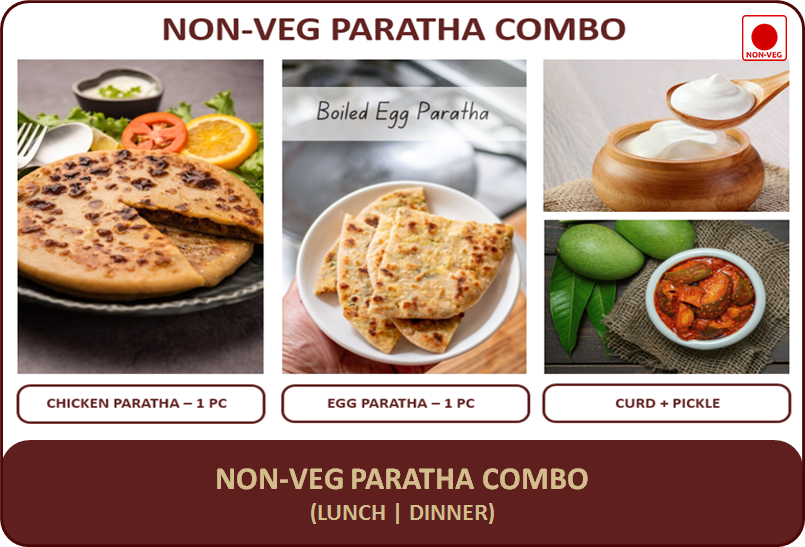 Non - Veg Paratha Combo