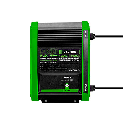 Norsk EVO-TEC 24V 10A – 1 Bank Charger