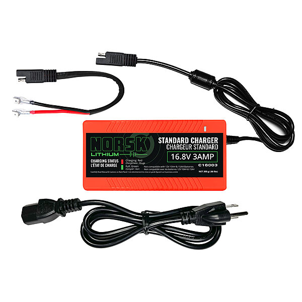 Norsk 16.8V 3A Lithium Charger