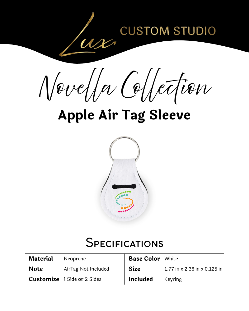 Novella Collection Apple AirTag Sleeve