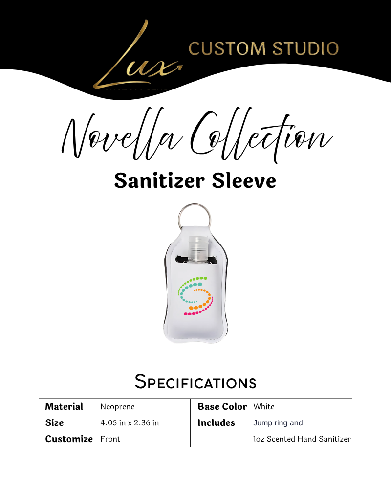 Novella Collection Sanitizer Sleeve