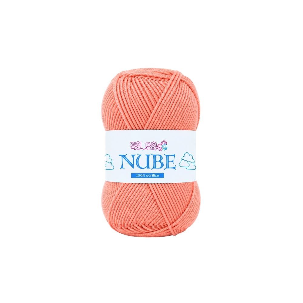 Lana Acrílica Nube Col 9 - Salmon Paquete X 6 ovillos X 50 gramos