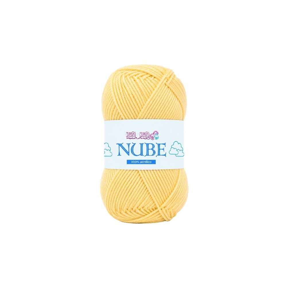 Lana Acrílica Nube Col 11 - Amarillo Claro Paquete X 6 ovillos X 50 gramos Lana Acrílica Nube Col 11 - Amarillo Claro Paquete X 6 ovillos X 50 gramos