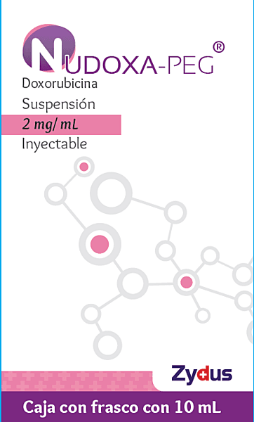 NUDOXA-PEG (Doxorubicina) Suspensión 2mg/10mL