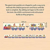Number Train Puzzle Set