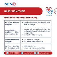 Nurse Home Visit (Basic Care Procedures) Service