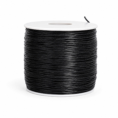 Nylon Elastico 0.06Mm Negro Rollo X 100 Metros