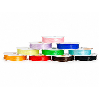 Nylon Elastico Colores 0.06 Mm Rollo X 10 Metros
