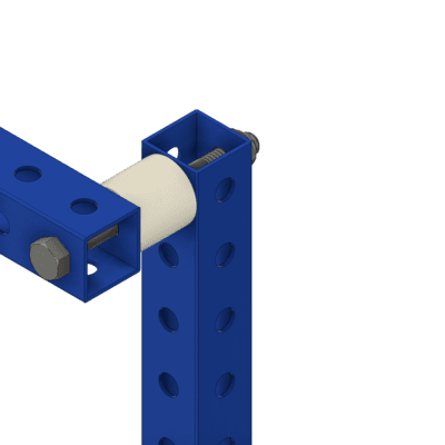 1"x1"x5/16" Nylon Wheel