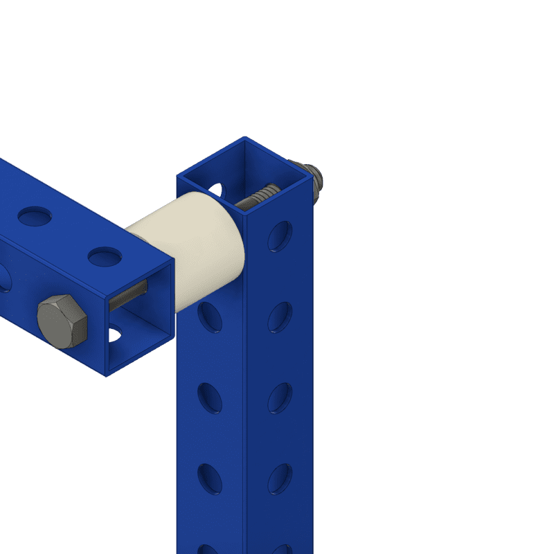 1"x1"x5/16" Nylon Wheel