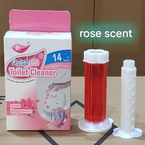 GEL FLOWER AROMATIC DEODORANT DISINFECTANT TOILET CLEANER