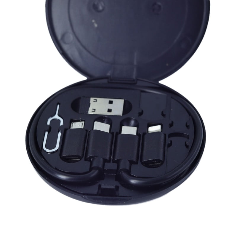 FAST CHARGING CABLE  WITH STORAGE & PHONE STAND