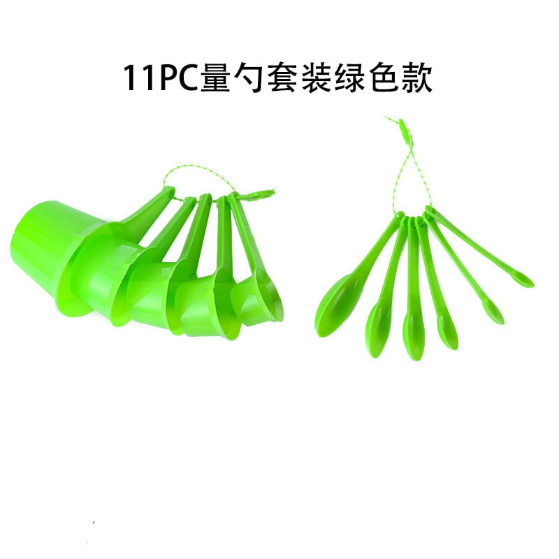 11 PIECES MEASURING SPOON MEASURING CUP